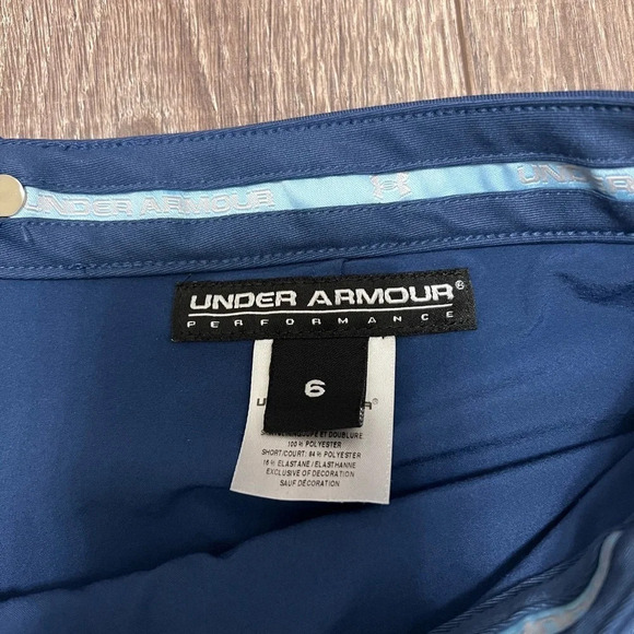 Under Armour performance tennis golf skort size 6 Blue - Picture 4 of 8